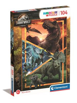 Opakowanie Puzzle 104 Super Kolor Jurassic World