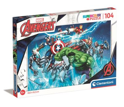 Opakowanie Puzzle 104 Super Kolor Marvel Avengers