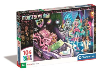 Opakowanie Puzzle 104 Super Kolor Monster High