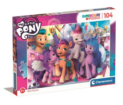 Opakowanie Puzzle 104 Super Kolor My Little Pony