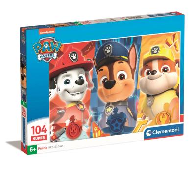 Opakowanie Puzzle 104 Super Paw Patrol