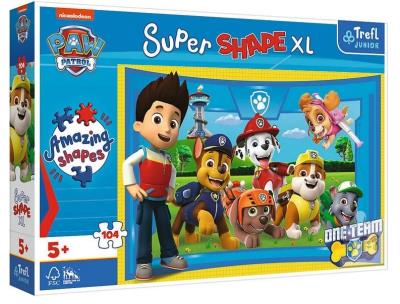 Opakowanie Puzzle 104 XL Psi przyjaciele TREFL