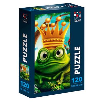 Puzzle 120 Żabi Książę. Wydawca: Roter Kafer. SmakLiter.pl Opakowanie Puzzle 120 Żabi Książę