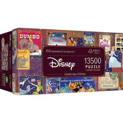 Opakowanie Puzzle 13500 Prime Disney Golden Age of Disney 81026