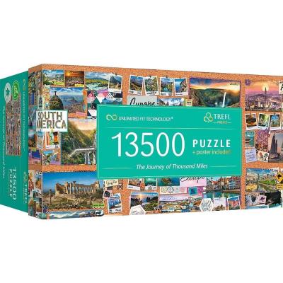 Opakowanie Puzzle 13500 The Journey of Thousand Miles TREFL