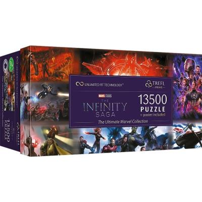 Opakowanie Puzzle 13500 The Ultimate Marvel Collection TREFL