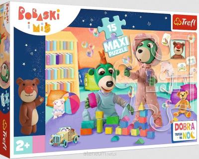 Opakowanie Puzzle 15 maxi Wesoły świat Bobasków... TREFL