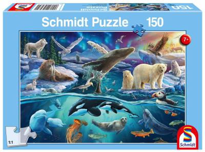 Puzzle 150 Arktyczne zwierzęta 112715. Wydawca: Schmidt Spiele Puzzle. SmakLiter.pl Opakowanie Puzzle 150 Arktyczne zwierzęta 112715