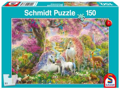 Opakowanie Puzzle 150 Rodzina jednorożców G3