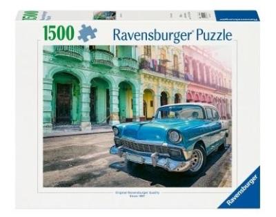 Opakowanie Puzzle 1500 Auta Kuby