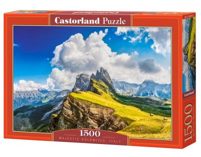 Opakowanie Puzzle 1500 Majestic Dolomites, Italy