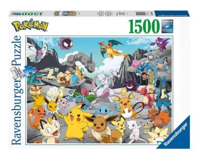 Opakowanie Puzzle 1500 Pokemon Classic