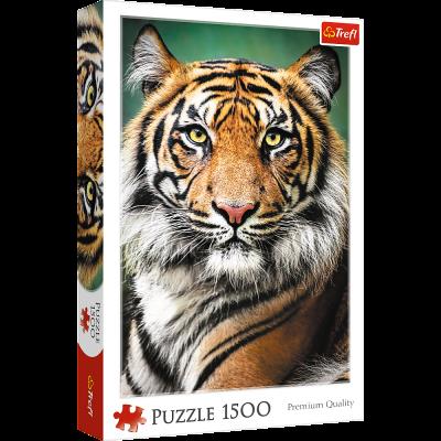 Opakowanie Puzzle 1500 Portret tygrysa 26204