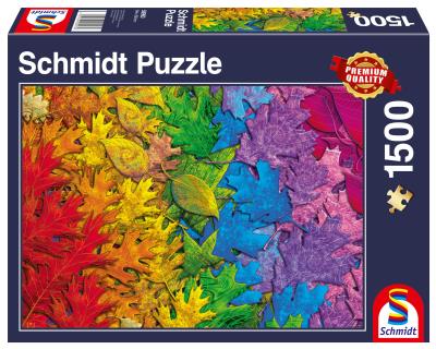 Opakowanie Puzzle 1500 PQ Kolorowe liście 111096