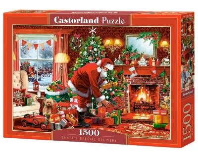 Opakowanie Puzzle 1500 Santa's Special Delivery CASTOR