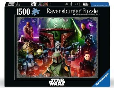 Opakowanie Puzzle 1500 Star Wars Boba. Fett Łowca nagród