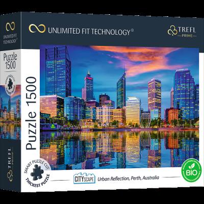 Opakowanie Puzzle 1500 UFT Światła Miasta Perth Australia 26190