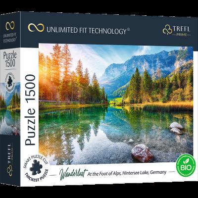Opakowanie Puzzle 1500 UFT U podnóża Alp Jezioro Hintersee Niemcy 26193