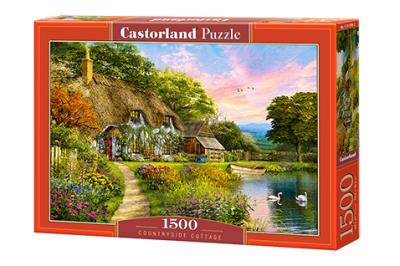 Opakowanie Puzzle 1500 Wiejski domek CASTOR