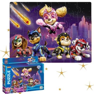 Opakowanie Puzzle 16 Psi Patrol. Czas na przygodę