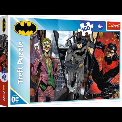 Opakowanie Puzzle 160 Batman gotowy do akcji TREFL