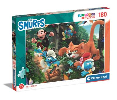 Opakowanie Puzzle 180 super kolor The smurfs 29779