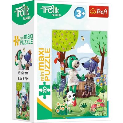 Opakowanie Puzzle 20 miniMaxi Dzień Treflików 1 TREFL