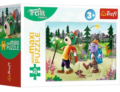 Opakowanie Puzzle 20 miniMaxi Dzień Treflików 4 TREFL