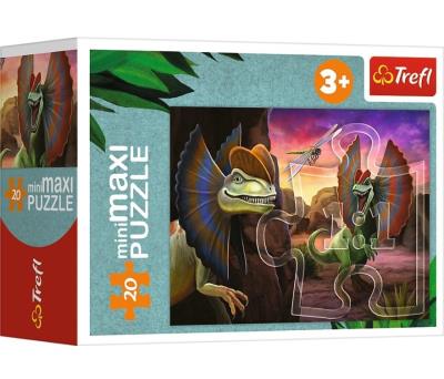 Opakowanie Puzzle 20 miniMaxi Poznaj świat dinozaurów 1 TREFL