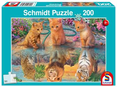 Puzzle 200 Kiedy dorosnę 112717. Wydawca: Schmidt Spiele Puzzle. SmakLiter.pl Opakowanie Puzzle 200 Kiedy dorosnę 112717