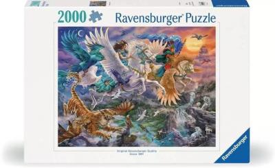 Opakowanie Puzzle 2000 Fantazja - Pegaz