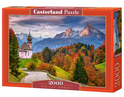 Puzzle 2000 Jesień w Alpach Bawarskich, Niemcy. Wydawca: Castorland. SmakLiter.pl Opakowanie Puzzle 2000 Jesień w Alpach Bawarskich, Niemcy