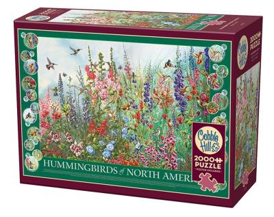 Opakowanie Puzzle 2000 Kolibry z Ameryki Północnej