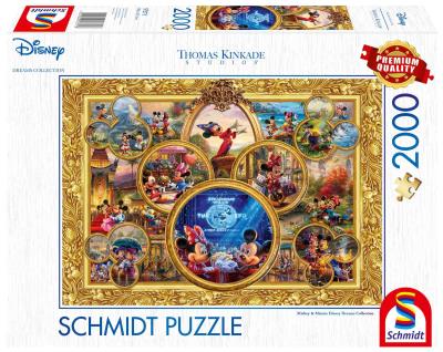 Opakowanie Puzzle 2000 Myszka Miki & Minnie (Disney) G3