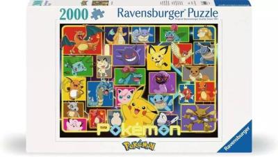 Opakowanie Puzzle 2000 Pokemon