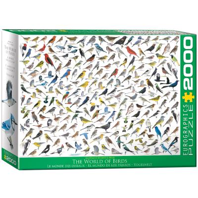 Puzzle 2000 The World of Birds 8220-0821. Wydawca: Eurographics. SmakLiter.pl Opakowanie Puzzle 2000 The World of Birds 8220-0821