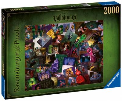 Opakowanie Puzzle 2000 Villainous. All Villains