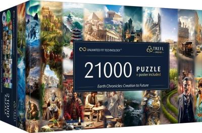 Opakowanie Puzzle 21000 Chronicles: Creation to Future TREFL