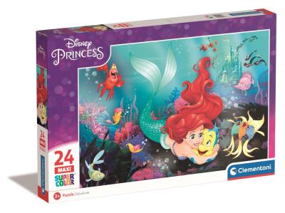 Opakowanie Puzzle 24 Maxi Super Kolor Disney Little Memaid