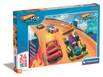 Opakowanie Puzzle 24 Maxi Super Kolor Hot Wheels