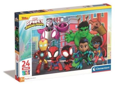 Opakowanie Puzzle 24 Maxi Super Kolor Spidey