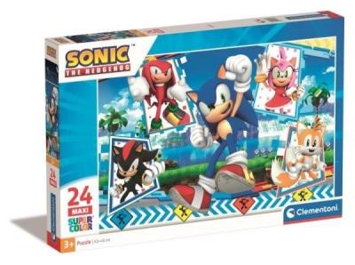 Opakowanie Puzzle 24 Maxi Super Sonic