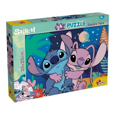 Puzzle 24 Stitch Disney. Wydawca: Lisciani. SmakLiter.pl Opakowanie Puzzle 24 Stitch Disney