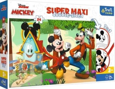 Opakowanie Puzzle 24 Super Maxi Wesoły Domek i przyjaciele