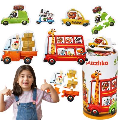 Opakowanie Puzzle 25 5w1 Samochody