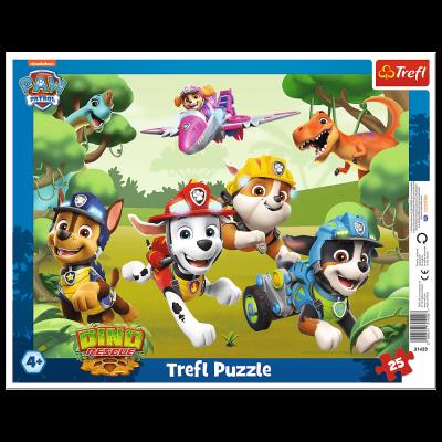 Puzzle 25 Ramkowe Wyczynowe triki piesków Viacom PAW Patrol 31429. Wydawca: Trefl PAP. SmakLiter.pl Opakowanie Puzzle 25 Ramkowe Wyczynowe triki piesków Viacom PAW Patrol 31429