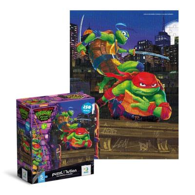 Puzzle 250 MNT. Leonardo i Raphael. Wydawca: Dodo. SmakLiter.pl Opakowanie Puzzle 250 MNT. Leonardo i Raphael