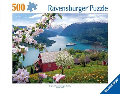Opakowanie Puzzle 2D 500 Skandynawska idylla