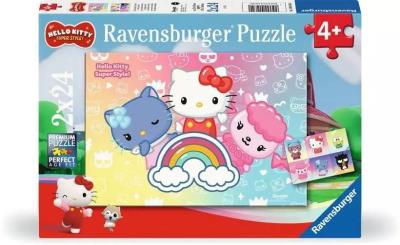 Opakowanie Puzzle 2x24 Hello Kitty