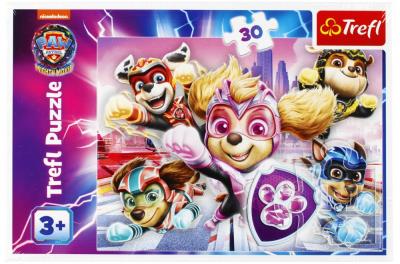 Opakowanie Puzzle 30 Bohaterowie miasta TREFL